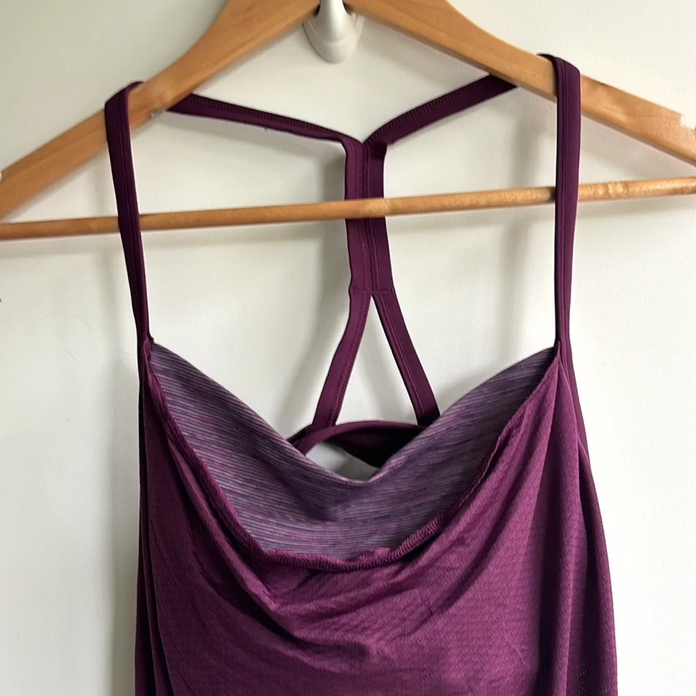Lululemon C.Y.B. Tank Top Open Back Built-in Bra - Picture 5 of 8
